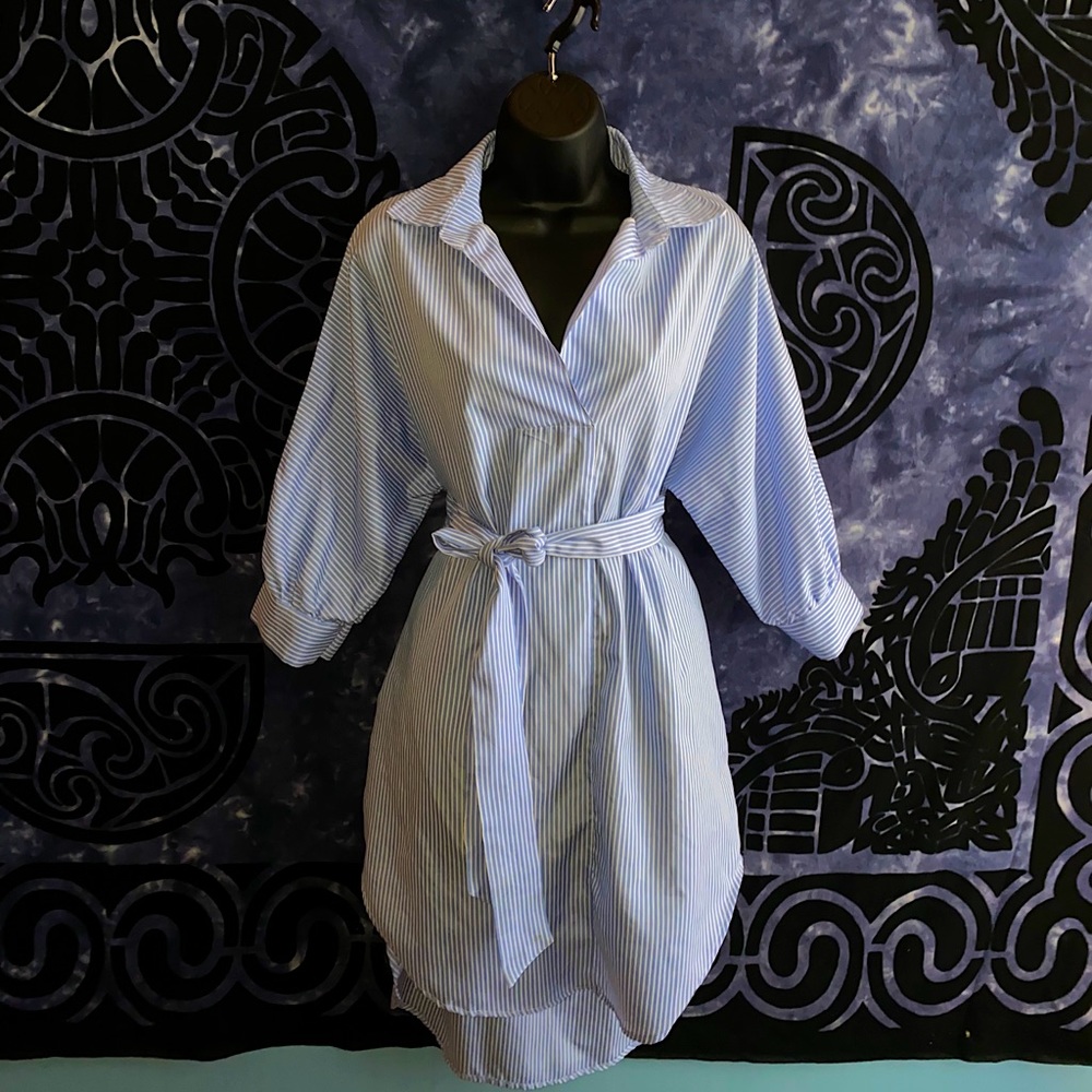 Comfy shirt dress